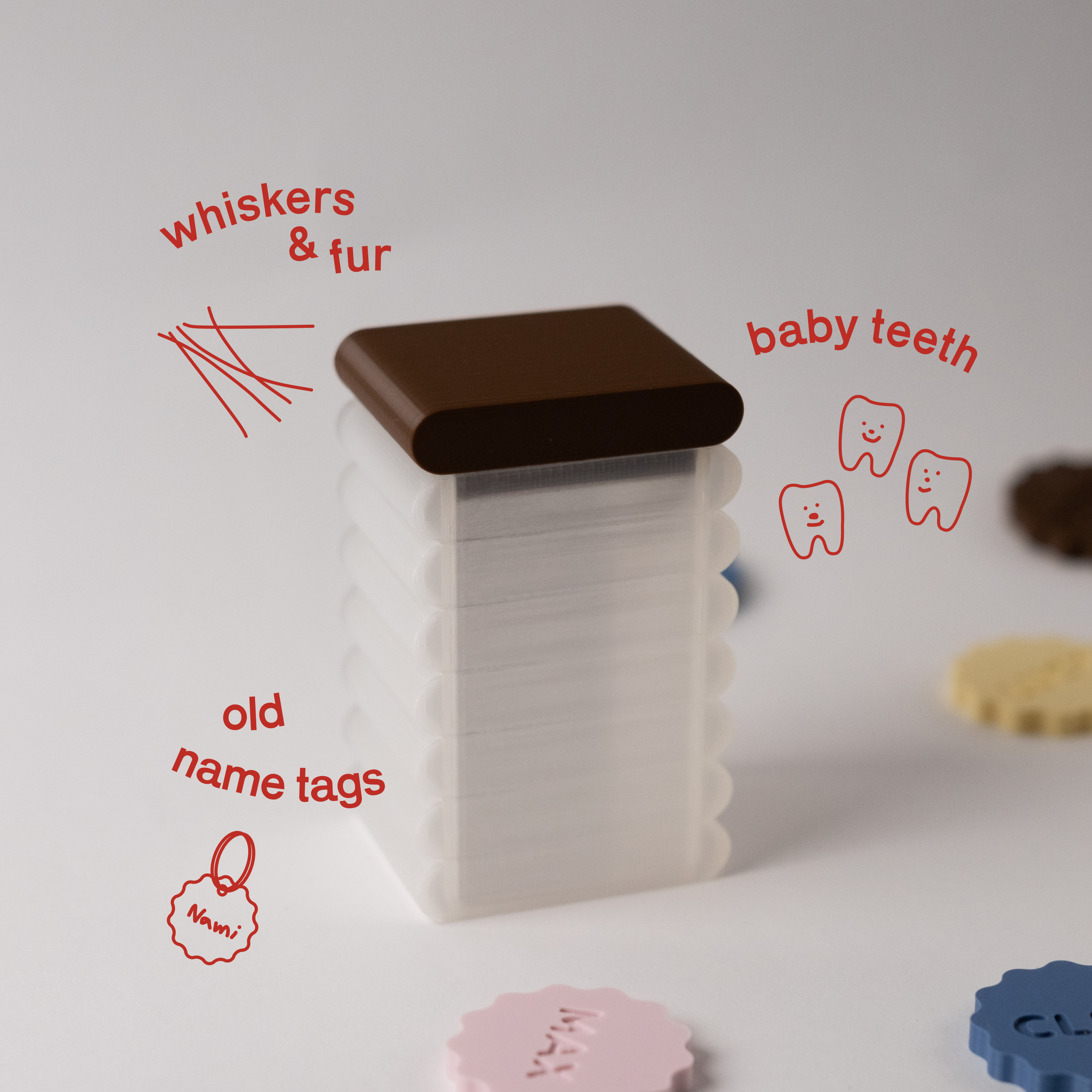 The Nami Jar – Modern Pet Memory Jar